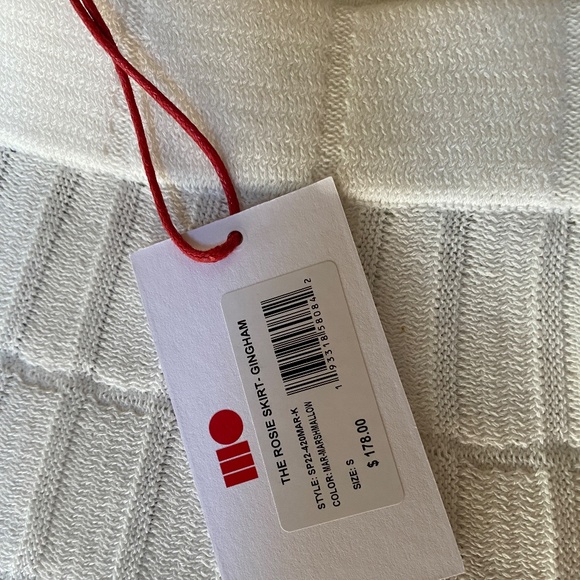 Solid & Striped The Rosie Mini Skirt And Crop Top In Gingham S… - Picture 5 of 7